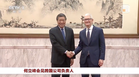 国务院副总理会见库克等人，这句话有三层意思  第1张