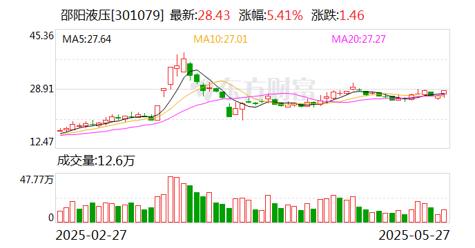 邵阳液压：终止公司2024年度向特定对象发行股票事项  第1张