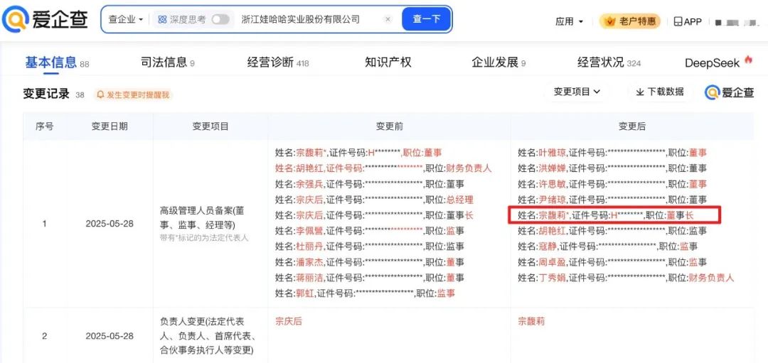 宗馥莉，大消息！  第2张
