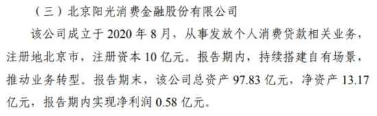 阳光消金百万罚单暴露风控短板  第2张